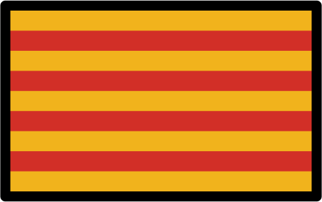 Bandera de Cataluña para el selector de idiomas